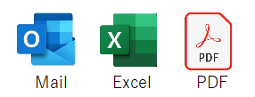 メール、EXCEL、PDFの活用